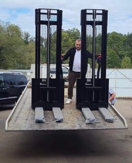 Тест-драйв складской техники на нашем складе в Саратове